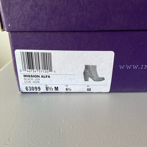 Mission Alfa Black Booties with Zipper - Picture 3 of 7